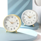 Soreviana Silent Scandinavian Table Clock with Modern Design