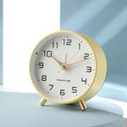 Soreviana Silent Scandinavian Table Clock with Modern Design