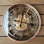 Soreviana Antique Copper Finish Wall Clock for Office